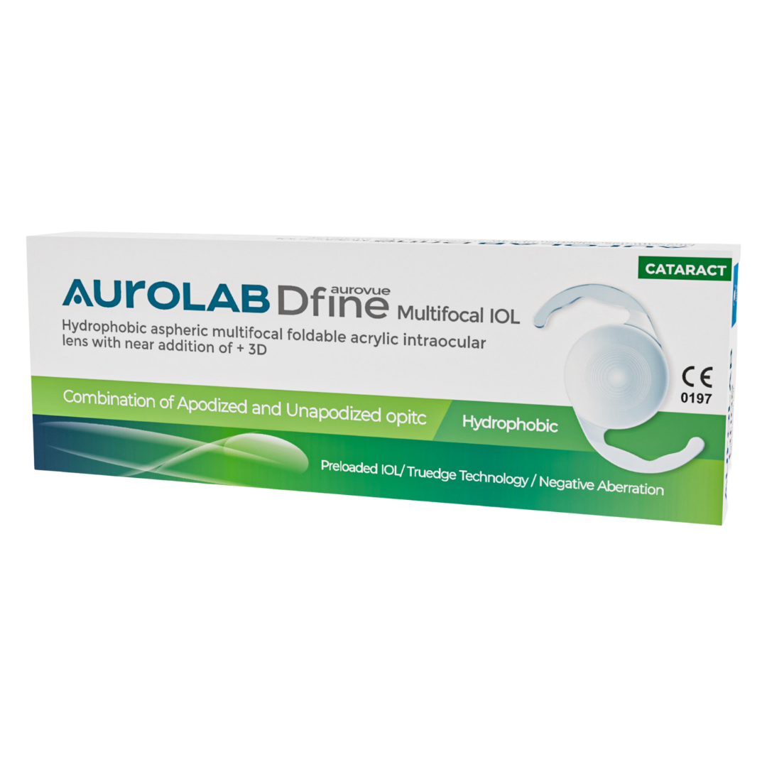 AuroVue Dfine Multifocal Aspheric Preloaded IOL System